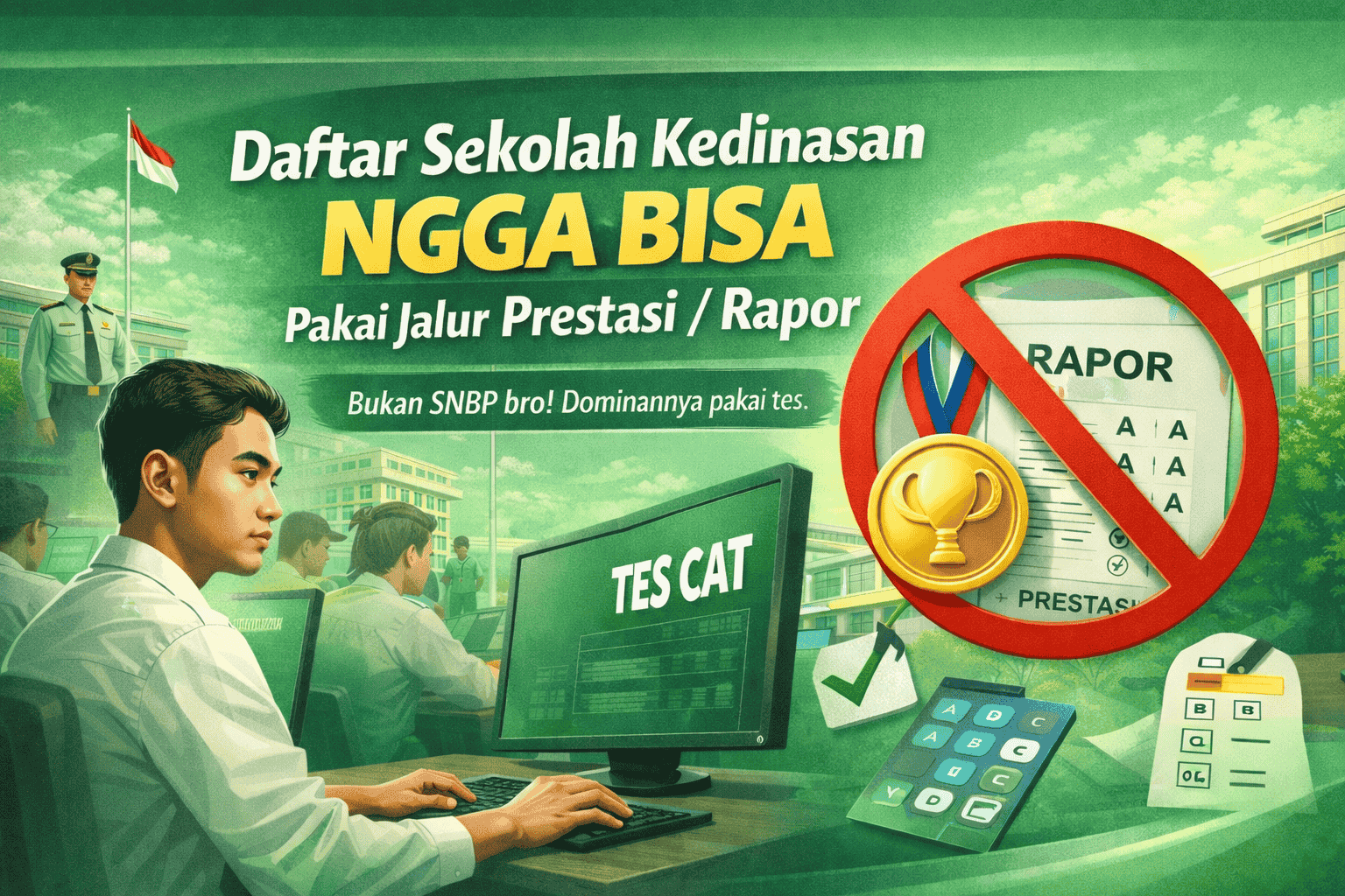 Apakah Masuk Sekolah Kedinasan Bisa Lewat Prestasi atau Rapor? Ini Faktanya
