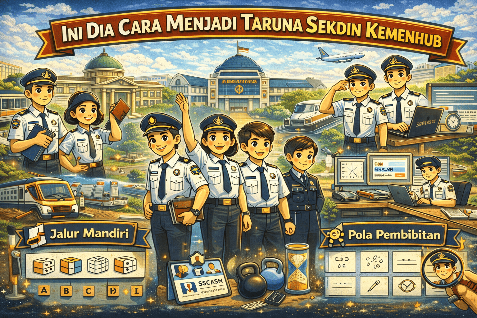 Ini Cara Menjadi Taruna Sekdin Kemenhub