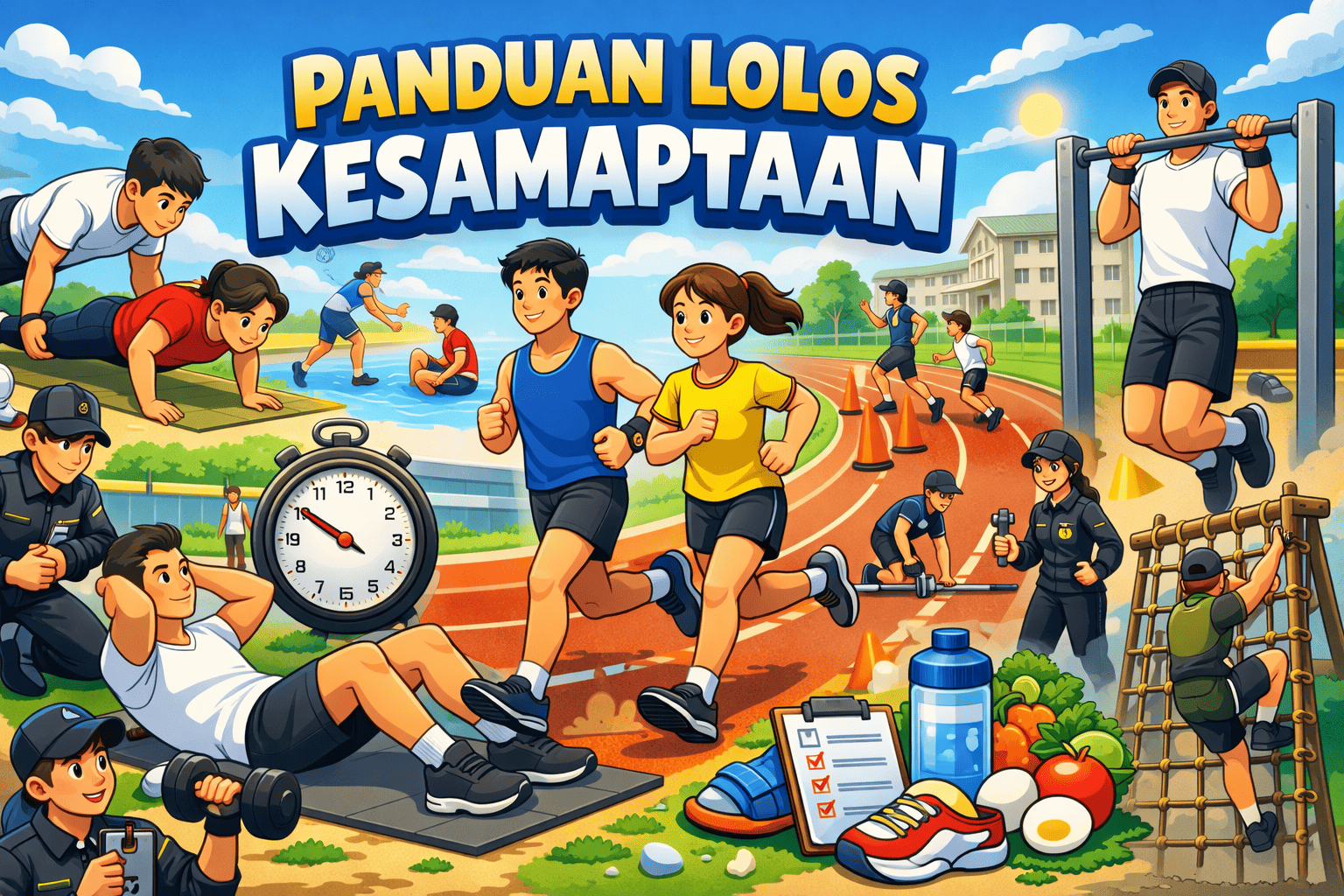 Tes Kebugaran Sekolah Kedinasan