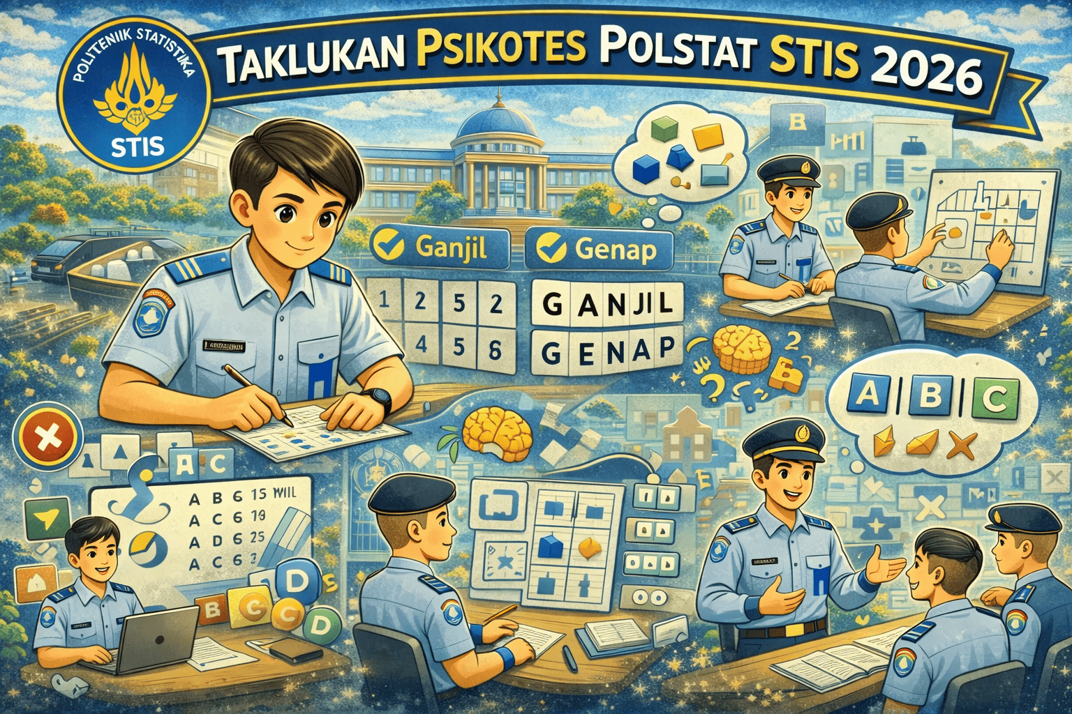 Strategi Lolos Tes Psikologi Polstat STIS